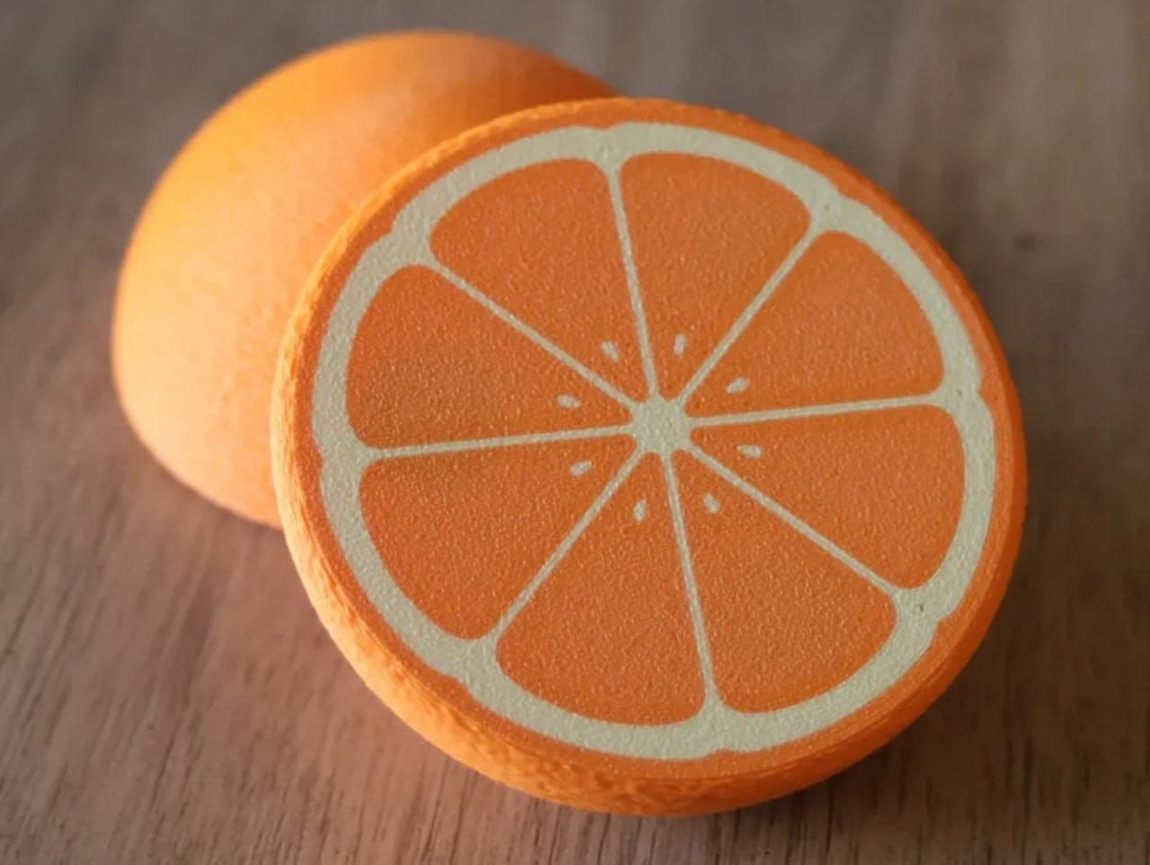 Play Food — Fruit & Vegetables — Orange