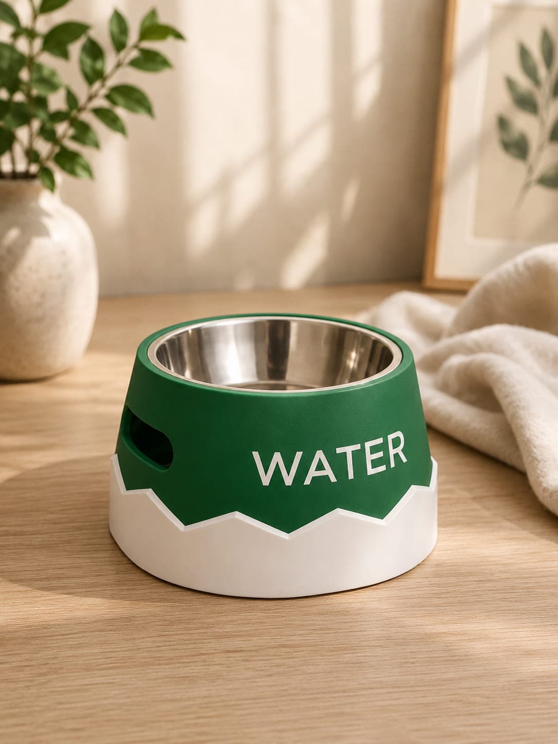 Ergonomic Pet Bowl — Made in the colour you choose